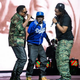 Q-Tip, Phife Dawg and Jarobi White of A Tribe Called Quest perform at Barclays Center in New York City on Nov. 20, 2013.
Dave Kotinsky/Getty Images